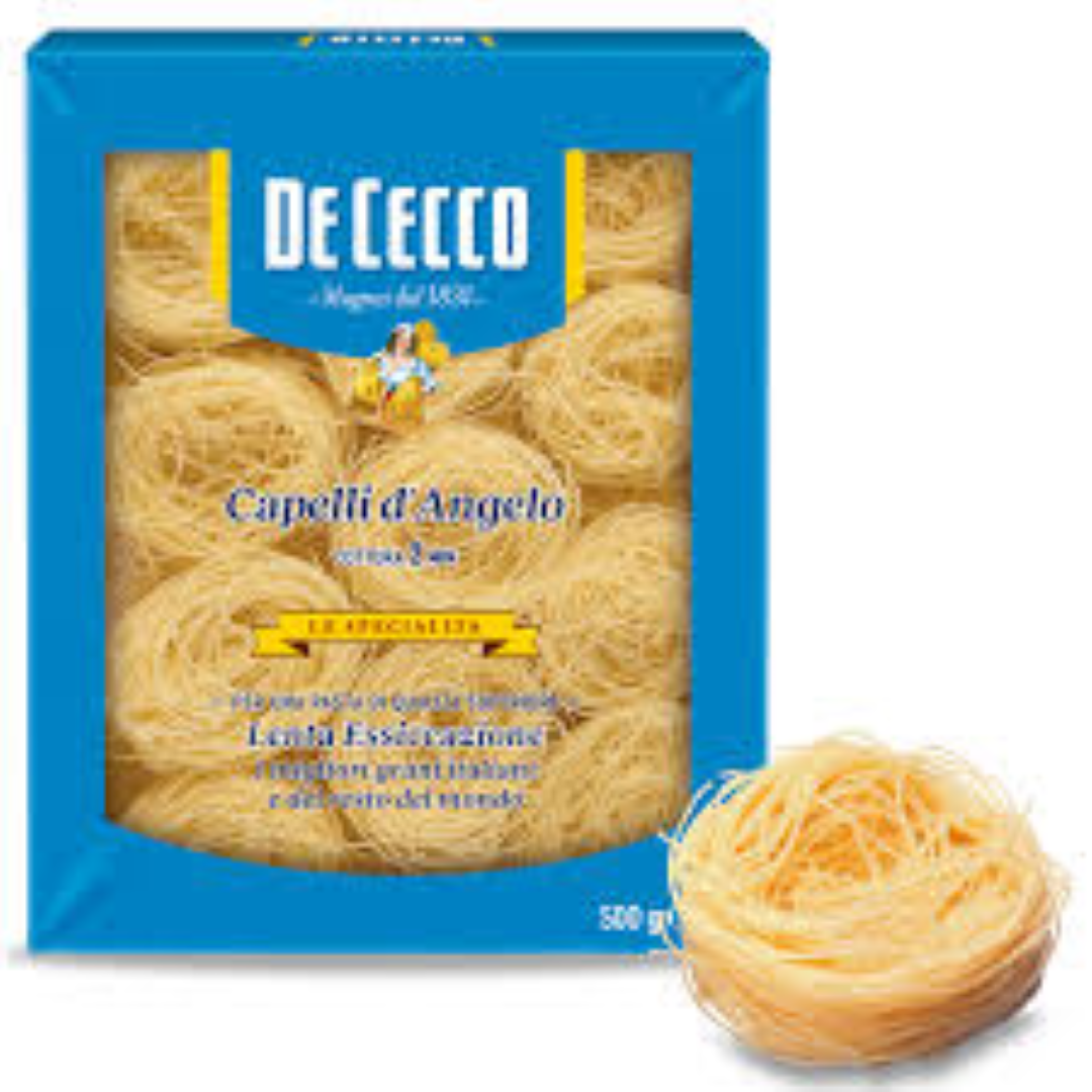 DE CECCO CAPELLI D'ANGELO NIDI SEMOLA 500G